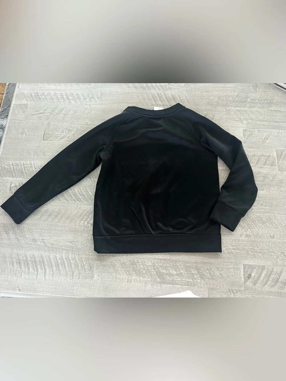 NFL Team Apparel Cincinnati Bengals youth XS sweatshirt, black Crew Neck Read